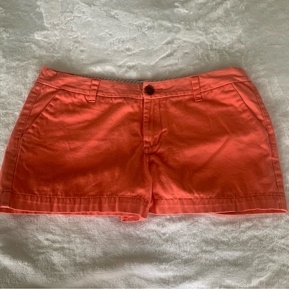 Merona Orange Shorts-Size 8